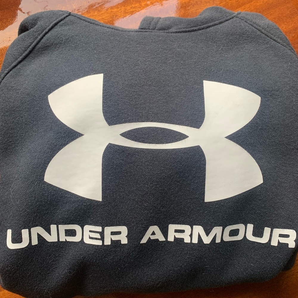 Youth Medium Under Armour Hoodie Black